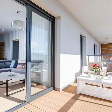 Apartament Blekitny Gardenia Dziwnow Z Widokiem Na Morze Epapartamenty Exterior foto